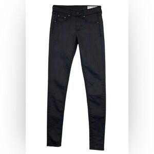 rag & bone Black Low Rise Skinny Jeans Modern Fit
